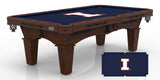 Illinois Fighting Illini Pool Table