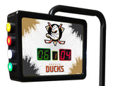 Anaheim Ducks Laser Engraved Shuffleboard Table | Game Room Tables