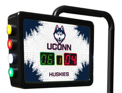 University of Connecticut Huskies Logo Electronic Shuffleboard Table Scoring Unit