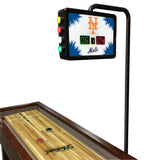 New York Mets Major League Baseball Laser Engraved Shuffleboard Table
