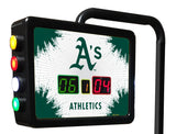Oakland Athletics MLB Electronic Shuffleboard Table Scoring Unit