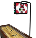 Miami of Ohio RedHawks Electronic Shuffleboard Table Scoreboard