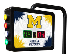 University of Michigan Wolverines Logo Electronic Shuffleboard Table Scoring Unit