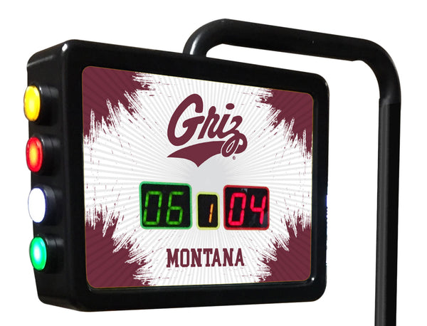 Montana Grizzlies Electronic Shuffleboard Table Scoreboard