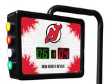 New Jersey Devils Laser Engraved Shuffleboard Table | Game Room Tables