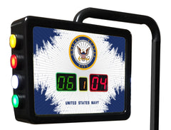 US Navy Electronic Shuffleboard Table Scoreboard