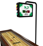 North Dakota Fighting Hawks Laser Engraved Shuffleboard Table | Game Room Tables