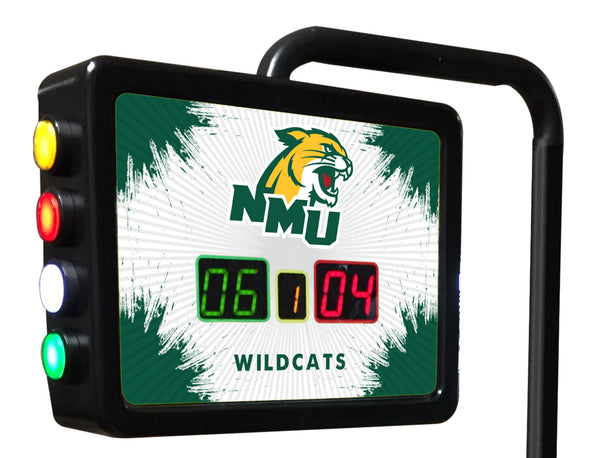 Northern Michigan Wildcats Electronic Shuffleboard Table Scoreboard