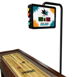 San Jose Sharks Shuffleboard Table | Laser Engraved Logo Shuffleboard Table