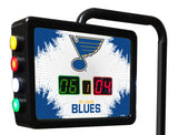 St. Louis Blues Shuffleboard Table | Laser Engraved Logo Shuffleboard Table