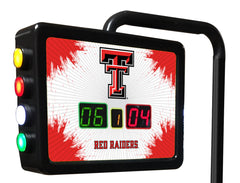 Texas Tech University Red Raiders Logo Electronic Shuffleboard Table Scoring Unit