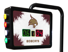 Texas State University Bobcats Logo Electronic Shuffleboard Table Scoring Unit