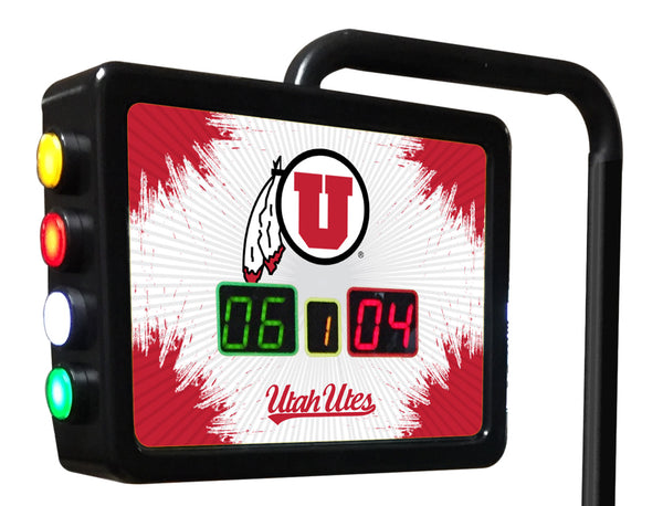 Utah Utes Electronic Shuffleboard Table Scoreboard