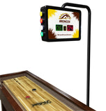 Western Michigan Broncos Shuffleboard Table | Laser Engraved Logo Shuffleboard Table