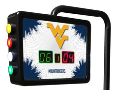 West Virginia University Mountaineers Logo Electronic Shuffleboard Table Scoring Unit