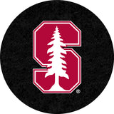 L216 Black Wrinkle Stanford Cardinals Pub Table