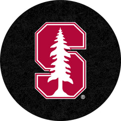 L216 Black Wrinkle Stanford Cardinals Pub Table