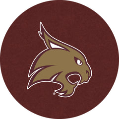 L217 Chrome Texas State University Bobcats Pub Table