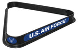 United States Air Force Billiard Triangle Rack | United States Air Force Logo Pool Table Triangle