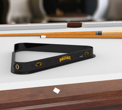 Boston Bruins Billiard Triangle Rack | NHL Boston Bruins Hockey Team Logo Pool Table Triangle