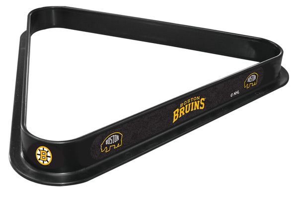 Boston Bruins Billiard Triangle Rack | NHL Boston Bruins Hockey Team Logo Pool Table Triangle