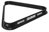 University of Colorado Billiard Triangle Rack | NCAA College University of Colorado Team Logo Pool Table Triangle