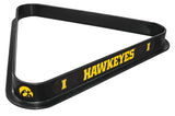 University of Iowa Billiard Triangle Rack | NCAA College University of Iowa Team Logo Pool Table Triangle