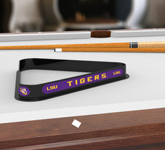 Louisiana State University Billiard Triangle Rack | NCAA College Louisiana State University Team Logo Pool Table Triangle