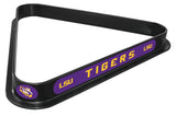 Louisiana State University Billiard Triangle Rack | NCAA College Louisiana State University Team Logo Pool Table Triangle