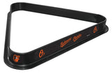 Baltimore Orioles Billiard Triangle Rack | MLB Baltimore Orioles Team Logo Pool Table Triangle