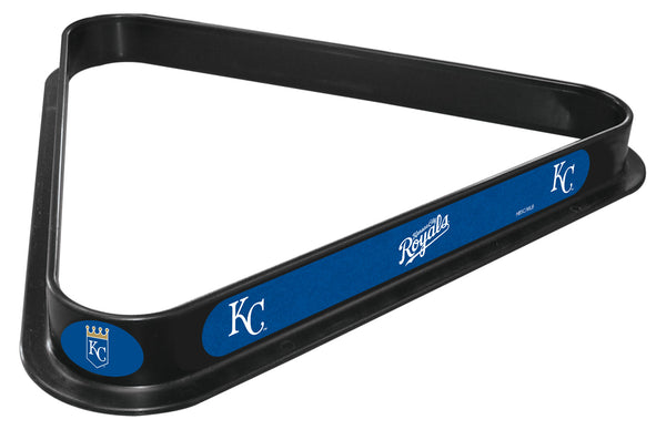 Kansas City Royals Billiard Triangle Rack | MLB Kansas City Royals Team Logo Pool Table Triangle