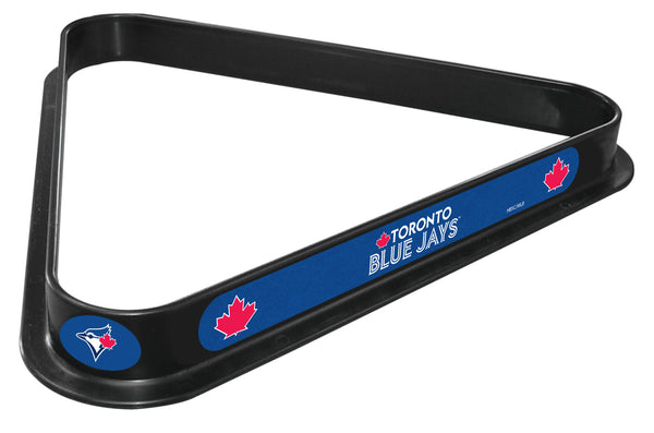 Toronto Blue Jays Billiard Triangle Rack | MLB Toronto Blue Jays Team Logo Pool Table Triangle