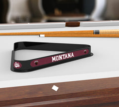 University of Montana Billiard Triangle Rack | NCAA College University of Montana Team Logo Pool Table Triangle