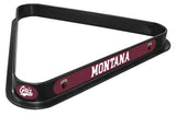 University of Montana Billiard Triangle Rack | NCAA College University of Montana Team Logo Pool Table Triangle