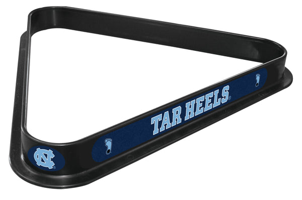 University of North Carolina Billiard Triangle Rack | NCAA College University of North Carolina Team Logo Pool Table Triangle