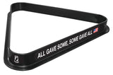 POW/MIA Billiard Triangle Rack | U.S. POW/MIA Logo Pool Table Triangle