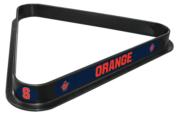 Syracuse University Billiard Triangle Rack | NCAA College Syracuse University Team Logo Pool Table Triangle