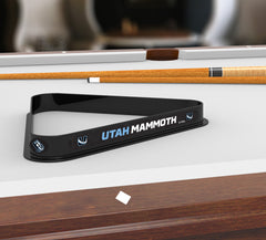 Utah Mammoth Billiard Triangle Rack | NHL Utah Mammoth Hockey Team Logo Pool Table Triangle