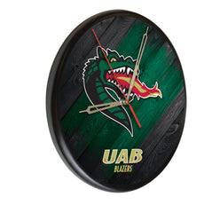 Alabama Birmingham Blazers Printed Wood Clock