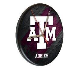 Texas A&M Aggies Printed Wood Clock