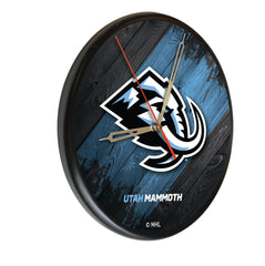 Utah Mammoth Printed Wood Clock