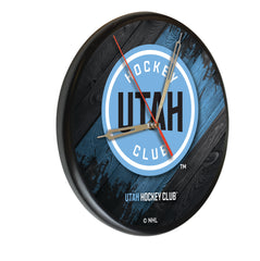 Utah Hockey Club Printed Wood Clock