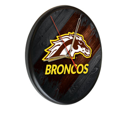 Western Michigan University Broncos Printed Wood Clock