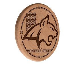 Montana State Bobcats Engraved Wood Sign