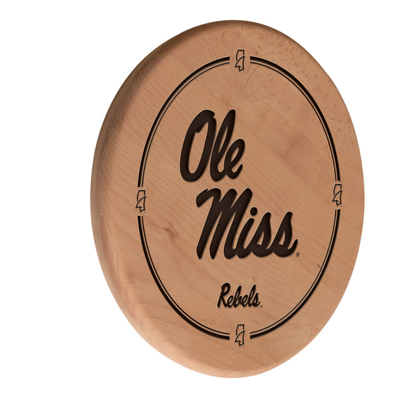 Ole Miss Rebels Laser Engraved Wood Sign