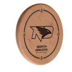 North Dakota Fighting Hawks Engraved Wood Sign