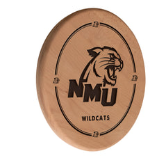 Northern Michigan University Wildcats Laser Engraved Wood Sign