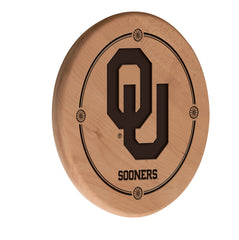 Oklahoma Sooners Engraved Wood Sign