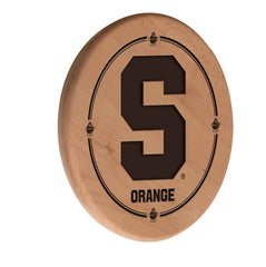 Syracuse Orange Engraved Wood Sign
