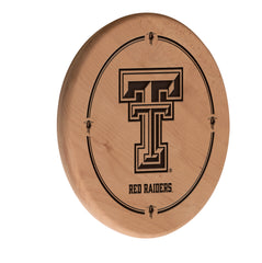 Texas Tech Red Raiders Engraved Wood Sign
